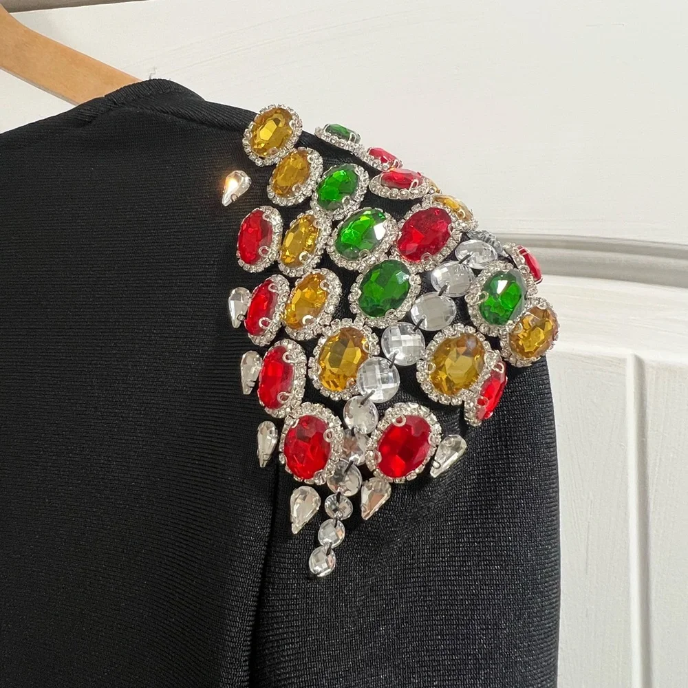 Bella Barnett Sophisticated Black Long Sleeve Dress! - Picture 7 of 8